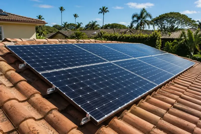 Installation de panneaux solaires à Talais